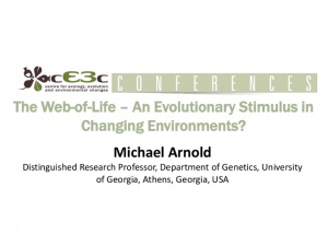 cE3c Conference | Michael Arnold| 25th May 2016